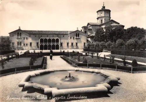 BR47239 Ravenna Giardini Publici e loggetta lombardesca Italien