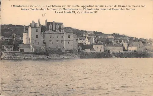 BF9386 montsoreau m et l le chateau france Frankreich