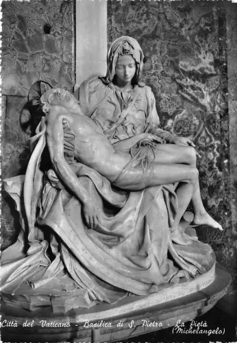 BG31193 vaticano basilica di s pietro la pieta italien Postkarte CPSM 14,5x10cm