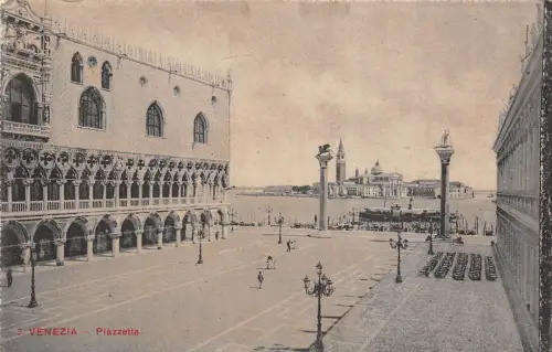 Br34090 Venezia Piazzetta Italien