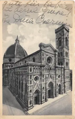 BG26700 firenze facciata della cattedrale italy
