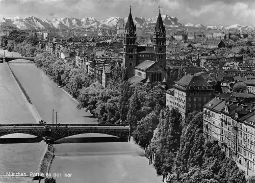 BG22058 munchen partie an der isar germany CPSM 14,5x9cm