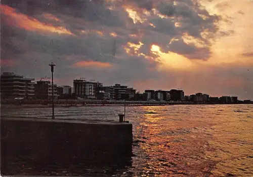 BR86348 riccione tramonto italy