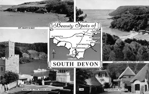 uk26942 south devon real photo uk