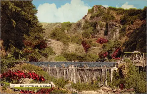 uk6898 the waterfall cheddar uk