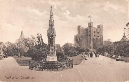 uk26640 rochester castle echtfoto uk
