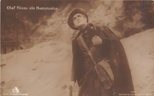 B49033 Olaf Fonss als Homunkulus Filmstar