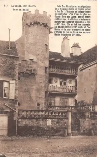 BR53999 Luxeuil les bains Tour du Bailli France