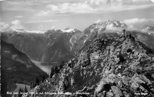 BG22818 jenner königsee stein meer u watzmann germany CPSM 14x9cm