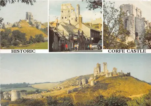 uk49571 historical corfe castle dorset uk
