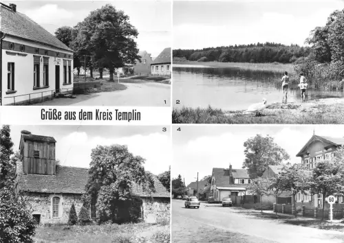 BG15954 grusse aus dem kreis templin germany CPSM 14,5x9cm