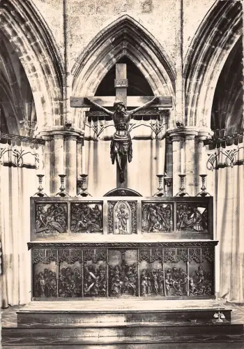 BR48682 treguier interieur de la cathedrale Frankreich