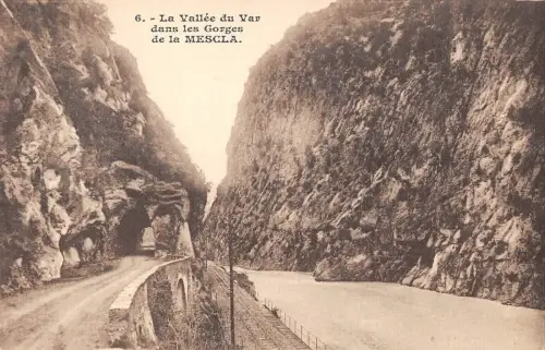 BF7907 la vallee du var mescla dans les gorges france Frankreich