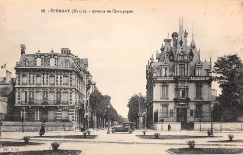 BF7252 epernay marne avenue de champagne france Frankreich