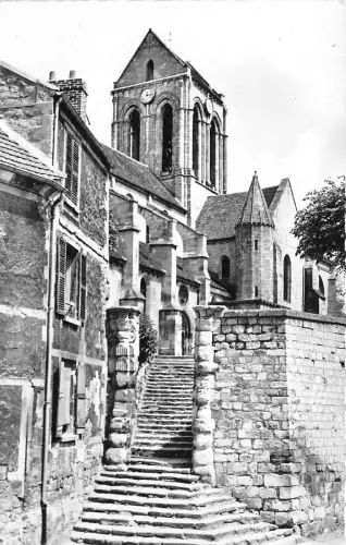 BR16399 Auvers sur Oise Eglise Notre Dame france