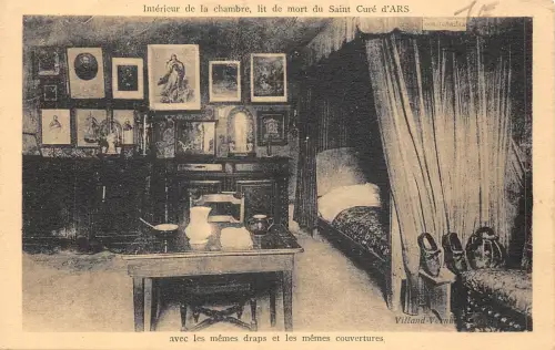 BF4063 ars interieur de la chambre lit de mort du france 1 2