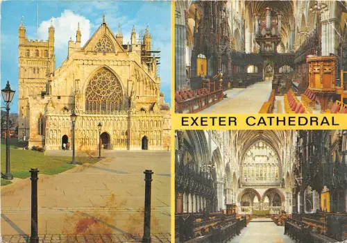 uk45772 exeter cathedral uk