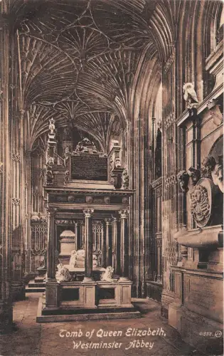 BR60977 Grabmal der Königin Elizabeth Westminster Abbey London UK