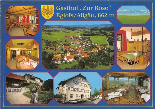 BG12465 Gasthof Hotel zur Rose Eglofs im Allgau Germany
