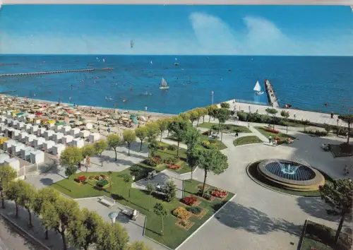 BF23593 grado giardini e spiaggia italy front/back image
