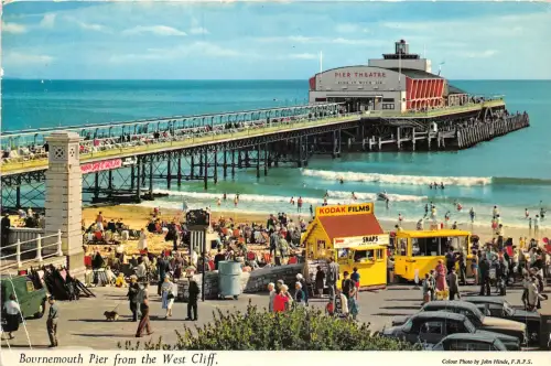 uk51623 bournemouth pier from west cliff uk kodak