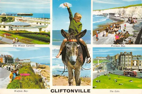 uk10209 cliftonville kent uk donkey children