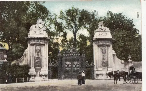 BF32202 Hampton Court Palace Wagen UK Vorder-/Rückseite Bild