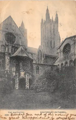 BR39794 The Baptistry Cantenbury england