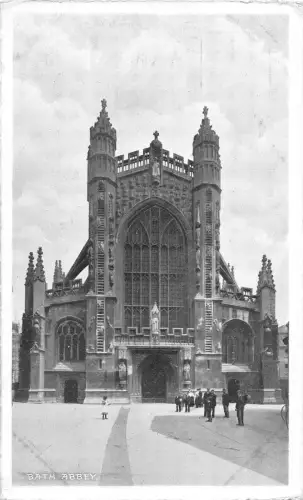 uk310 bath abbey real photo uk