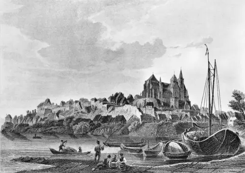 BG1481 Breisach am Rhein Gemälde CPSM 14x9,5cm Germany