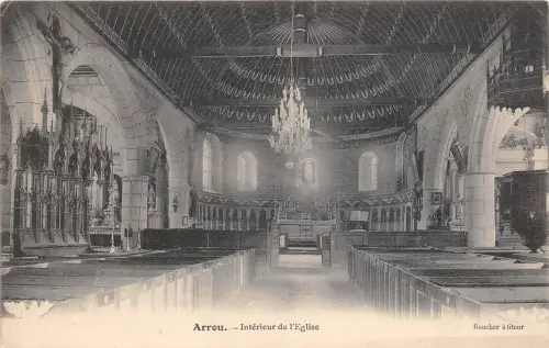 B93759 arrou interieur de l eglise france