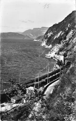 BF30164 lac du bourget route de la corniche et les tunn france
