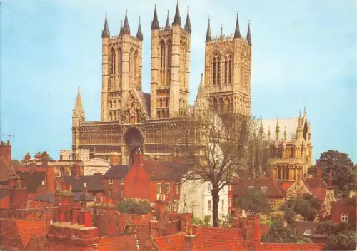 uk5874 lincoln cathedral uk