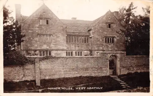 uk3512 manor house west hoathly west sussex real photo uk