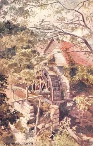 uk26822 old mill colwyn wales uk