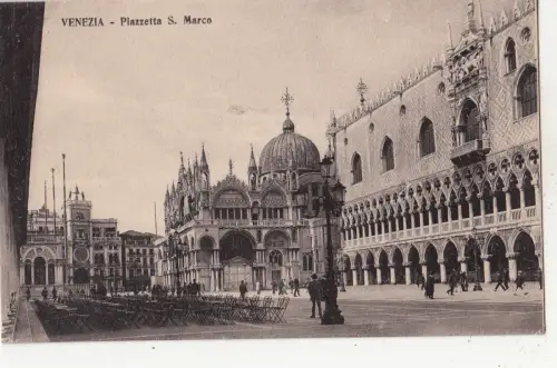BF17446 venezia piazzetta s marco italy front/back image