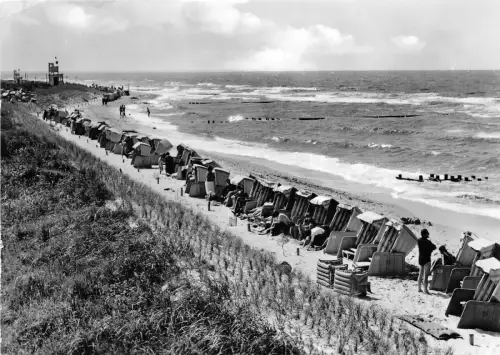BG1784 Ostseebad Wustrow Fischland Strang CPSM 14x9,5cm Germany