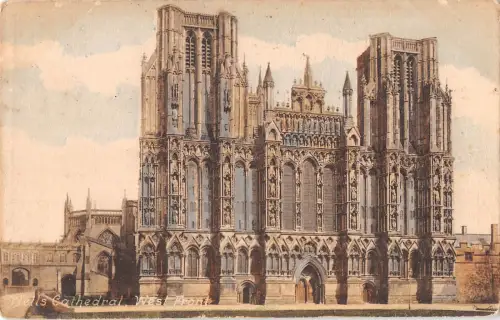uk20575 west front wells cathedral uk