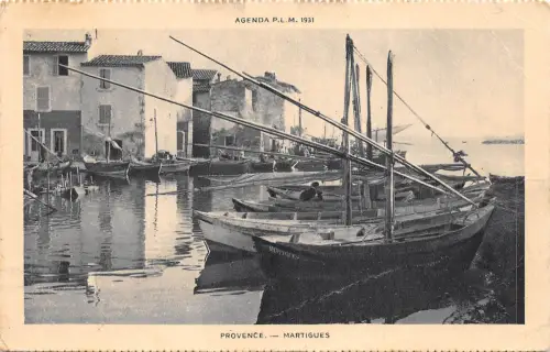 BF3612 Agenda Provence Martigues Boote Bateaux France