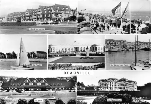 BG2747 Deauville Multi Views CPSM 14x9,5cm Frankreich