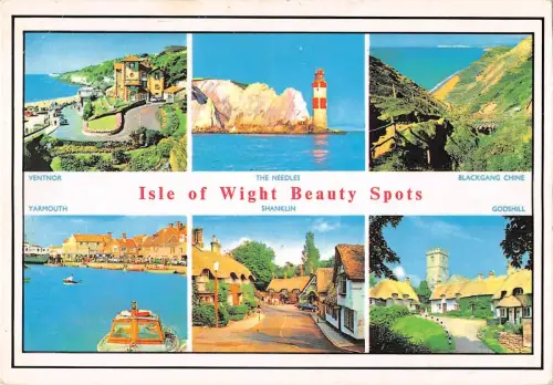 BR89767 isle of wight the needles lighthouse ventnor uk