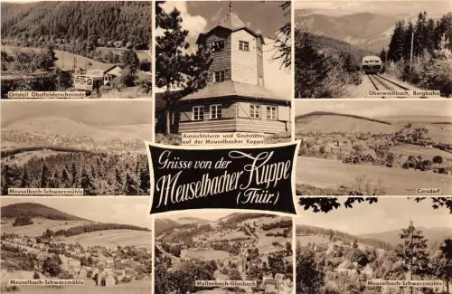 BG28914 grusse von der meuselbacher kuppe thur germany CPSM 14x9cm