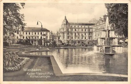 BR42245 Wiesbaden kaiser friedrich platz germany