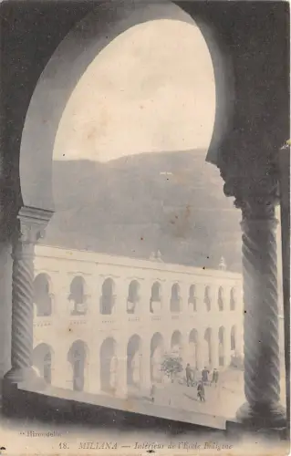 BF18324 miliana interieur de l ecole indigene typen algeria