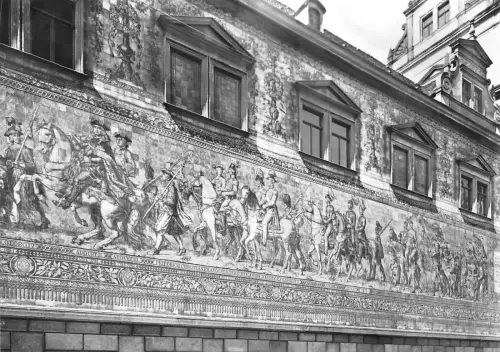 BG29472 dresden augustussstrasse furstenzug germany CPSM 14,5x10cm