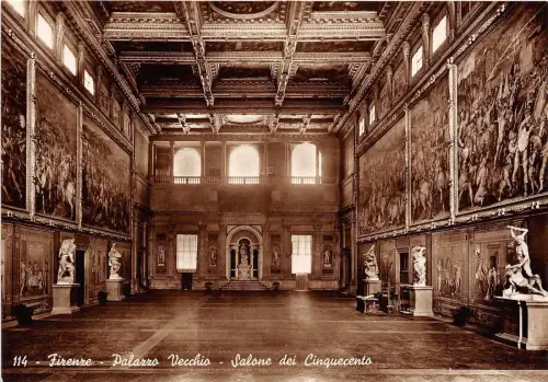 BR18279 Salone dei Cinquecenta Palazzo vecchio Firenze italy