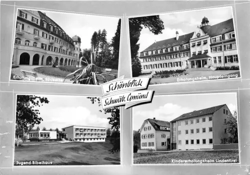 BG16125 schwab gmund erholungsheim schonblick germany CPSM 14,5x9cm