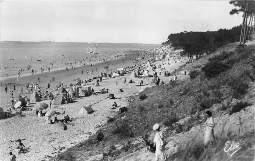 BR38867 Bassin d arcachon la plage des abatilles france