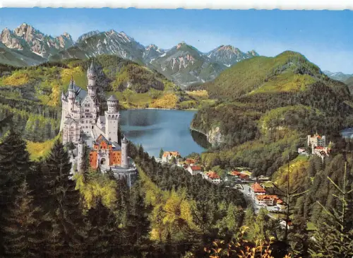 B110609 Deutschland Königsschlösser Neuschwanstein Hohenschwangau Königsschlösser