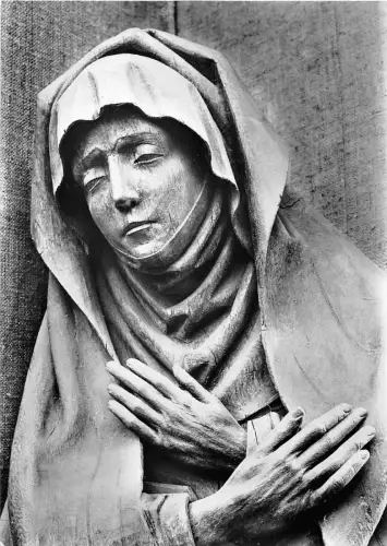 BG2343 kalcar nikolaikirche maria einer kreuzigungsgruppe CPSM 14x9,5cm germany